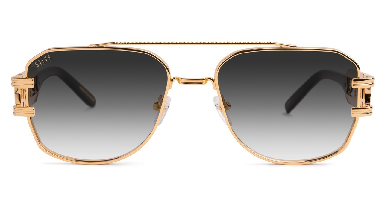 9Five Shades: Royals XL - Black/Gold w Gradient | The Shop at MCASD